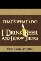 Beer Brew Journal