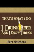 Beer Notebook