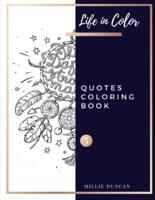 QUOTES COLORING BOOK (Book 5)
