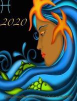 2020- Understanding Beautiful Pisces 2019-2020 18 Month Academic Year Monthly Planner