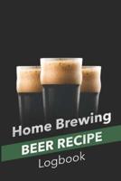Home Brewing Beer Recipe Log Book