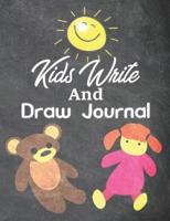 Kids Write And Draw Journal