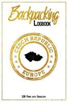 Backpacking Logbook Czech Republic Europe 120 Pages With Checklists