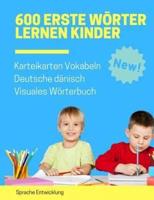 600 Erste Wörter Lernen Kinder Karteikarten Vokabeln Deutsche Dänisch Visuales Wörterbuch