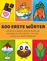 600 Erste Wörter Lernen Kinder Karteikarten Vokabeln Deutsche Telugu Visuales Wörterbuch