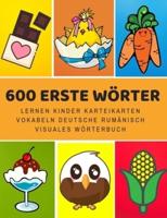 600 Erste Wörter Lernen Kinder Karteikarten Vokabeln Deutsche Rumänisch Visuales Wörterbuch
