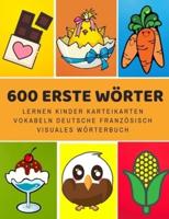 600 Erste Wörter Lernen Kinder Karteikarten Vokabeln Deutsche Französisch Visuales Wörterbuch