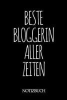 Beste Bloggerin Aller Zeiten Notizbuch