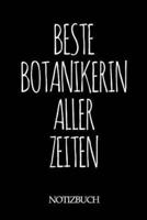 Beste Botankerin Aller Zeiten Notizbuch