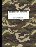 Composition Notebook Wide Ruled