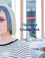 Hair Stylist Schedule Book