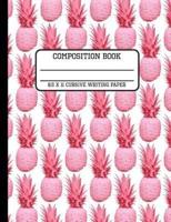 Composition Book Cursive Writing Paper