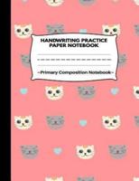 Handwriting Practice Paper Notebook Primary Composition Notebook