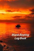 Blank Boating Log Book