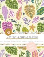 Monthly & Weekly Planner 2019 - 2020 With Gratitude Journal, Habit & Mood Tracker, TO-DO Lists