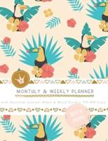 Monthly & Weekly Planner 2019 - 2020 With Gratitude Journal, Habit & Mood Tracker, TO-DO Lists