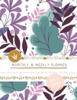 Monthly & Weekly Planner 2019 - 2020 With Gratitude Journal, Habit & Mood Tracker, TO-DO Lists