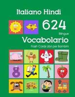 Italiano Hindi 624 Bilingue Vocabolario Flash Cards Libri Per Bambini