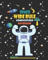 Space Wide Rule Composition Notebook, Belongs To