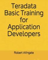 Teradata Basic Training for Application Developers