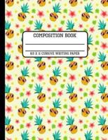 Composition Book Cursive Writing Paper