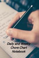 Daily and Weekly Chore Chart Notebook