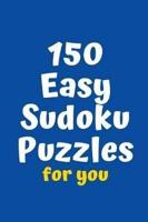 150 Easy Sudoku Puzzles for You