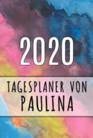 2020 Tagesplaner Von Paulina