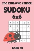 200 Einfache Kinder Sudoku 6X6 Band 10