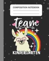 Team Kindergarten - Composition Notebook
