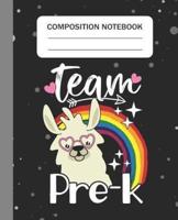Team Pre-K - Composition Notebook
