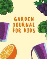 Garden Journal For Kids