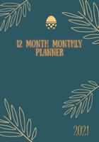 12 Month Monthly Planner