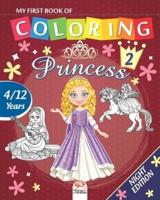 My First Book of Coloring - Princess 2 - Night Edition