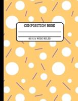 Composition Book Wide Ruled