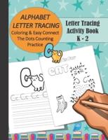 Alphabet Letter Tracing Activity Book - K - 2