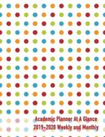 Academic Planner At A Glance