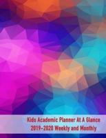 Kids Academic Planner At A Glance