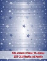 Kids Academic Planner At A Glance