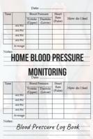 Blood Pressure Log Book