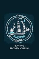 Ocean Wave Boating Record Journal