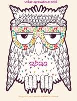 Wise Grandma Owl 2019-2020 18 Month Academic Planner