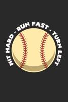 Baseball Hit Hard Run Fast Turn Left