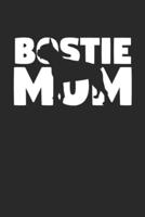 Bostie Journal - Bostie Notebook 'Bostie Mom' - Gift for Dog Lovers