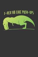 Notebook for Gym Fitness Exercise Trainer Coach Bodybuilder T-Rex
