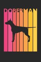 Doberman Journal - Vintage Doberman Notebook - Gift for Doberman Lovers