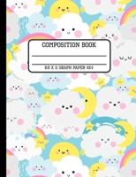 Composition Book Graph Paper 4X4