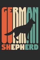 German Shepherd Journal - Vintage German Shepherd Notebook - Gift for German Shepherd Lovers