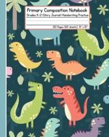 Primary Composition Notebook Dinosaurs