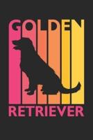 Golden Retriever Journal - Vintage Golden Retriever Notebook - Gift for Golden Retriever Lovers